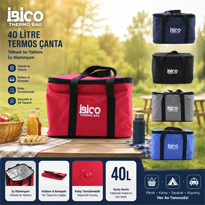 40 Litre Buzluk - Termos Çanta Bx40