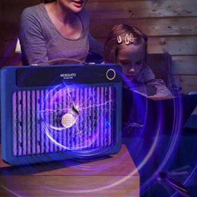 4000mAh Şarj Edilebilir Kablosuz 3000V Yüksek Güçlü Elektrikli Sivrisinek Öldürücü Sivrisinek Öldürme Lambası,Sinek Kıran BG-009 2000 mah (3936)