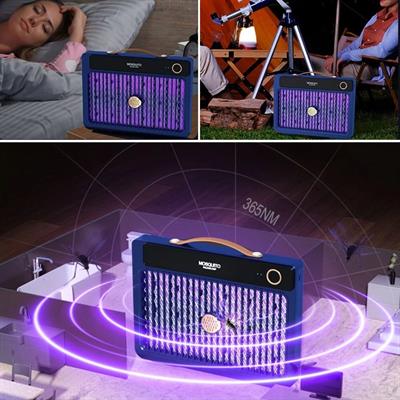 4000mAh Şarj Edilebilir Kablosuz 3000V Yüksek Güçlü Elektrikli Sivrisinek Öldürücü Sivrisinek Öldürme Lambası,Sinek Kıran BG-009 2000 mah (3936)