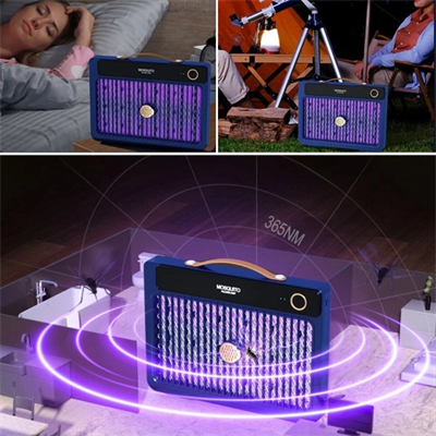 4000mAh Şarj Edilebilir Kablosuz Yüksek Güçlü Elektrikli Sivrisinek Öldürücü