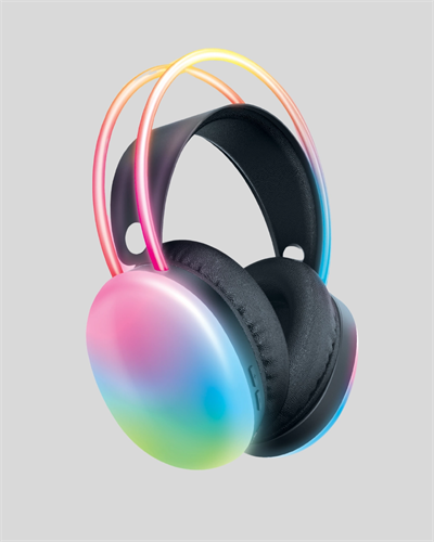 40mm Sürücülü RGB Kablosuz Kulaklık – Oyun ve Müzik için