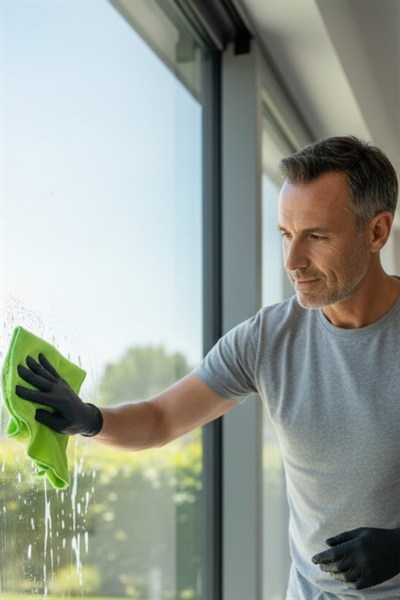 40x40 3lü Mikrofiber Cam Bezi İz Bırakmaz Oto Ev Temizlik Bezi