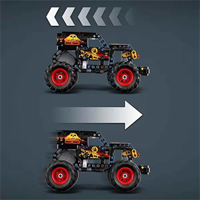 42219  Technic Monster Jam Grave Digger 263 parça +7 yaş