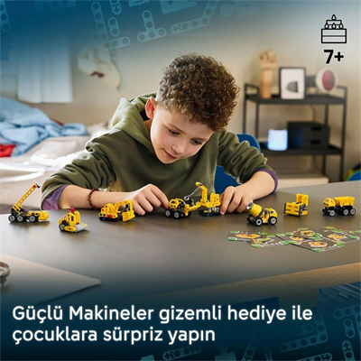 42233  Technic Technic Güçlü Makineler 44 parça +7 yaş
