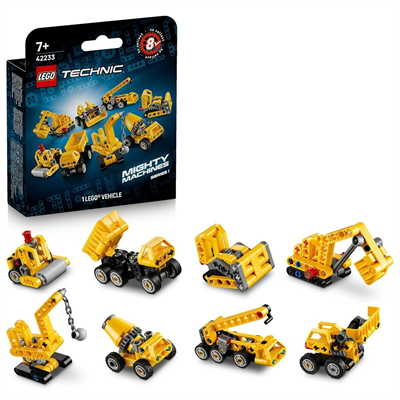 42233  Technic Technic Güçlü Makineler 44 parça +7 yaş