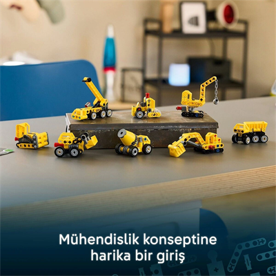 42233  Technic Technic Güçlü Makineler 44 parça +7 yaş