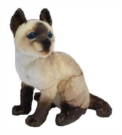 43 CM PELUŞ KEDİ HALLEY - 1 Adet Stokta Olan Gönderilir