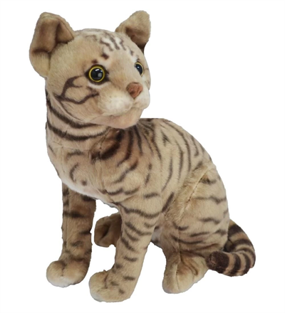 43 CM PELUŞ KEDİ HALLEY - 1 Adet Stokta Olan Gönderilir