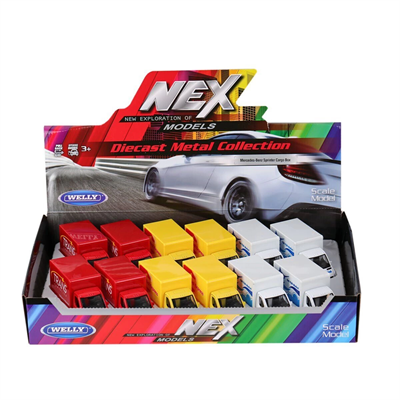 43766 Welly Mercedes Sprinter Carge 1:32 -Karsan Oyuncak