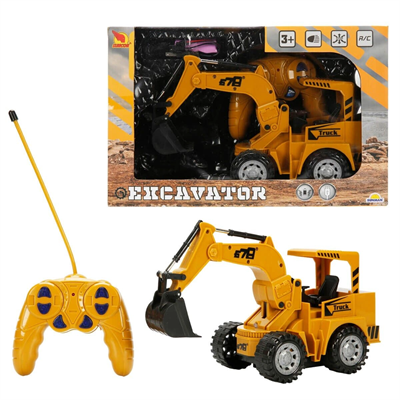 4490 SUN-RST-SNC-R/C İŞ MAKİNESİ EKSKAVATÖR F/F IŞIKLI 3.7V.USB