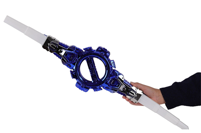 456-44M ÇİFT TARAFLI 360 DRC DÖNEBİLEN KIVILCIM SAÇAN 7 RENK LED IŞIKLI KILIÇ