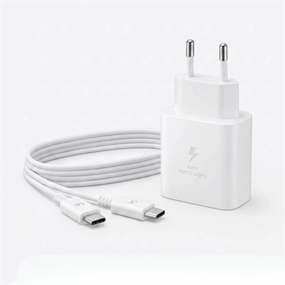 45w Süper Hızlı Şarj Adaptörü Usb-c Pd 3.0 Pps Fast Charger + 5a Type-c To Type-c Kablo Bx40
