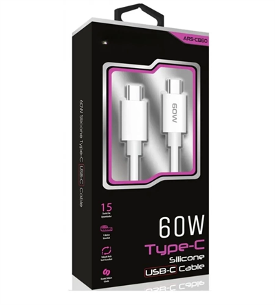 45W USB-C Lightning Işıklı Şeffaf Kablo Hızlı Şarj, Dayanıklı Tasarım, iPhone ve iPad Uyumlu