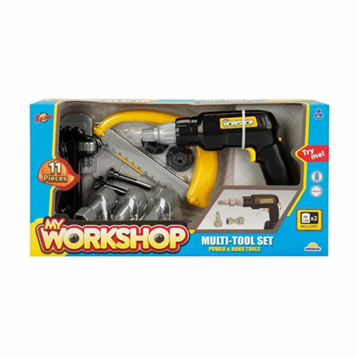 4622 Zapp Toys My Workshop Elektronik Tornavida Tamir Seti 11 Parça - OYUNCAK