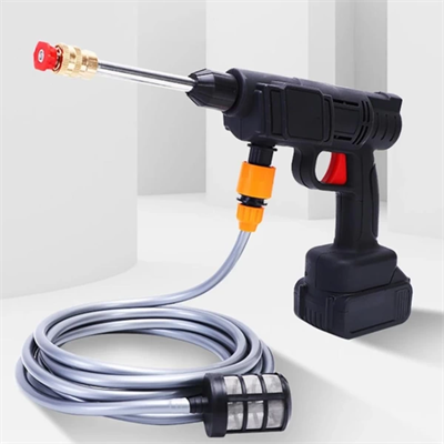 48V Şarjlı Çift Bataryalı Taşınabilir Basınçlı Yıkama Sulama Tabancası