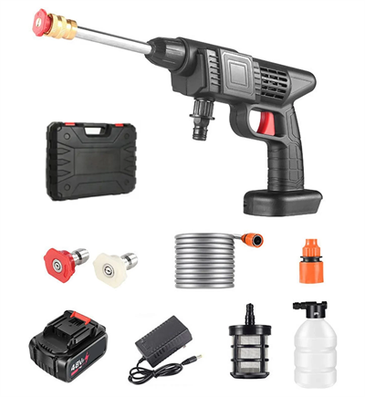 48v Şarjlı Çift Bataryalı Taşınabilir Basınçlı Oto Yıkama Bahçe Sulama Sı