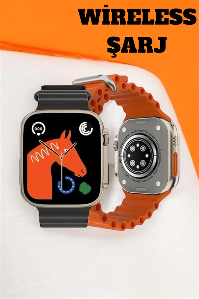 49MM Ekranlı, Kan Basıncı ve Adımsayar Özellikli Bluetooth Akıllı Saat