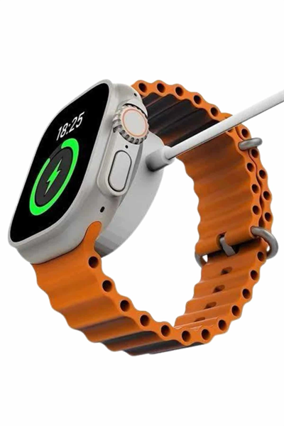 49mm Akıllı Saat Amoled Ekranlı Kadın Erkek Kol Saati Plastik Kordon Yeni Nesil