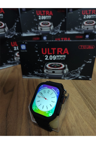 49mm Siyah Kasa ve Turuncu Silikon Kordonlu Akıllı Saat - Sesli Görüşme ve SIM Kart Desteği