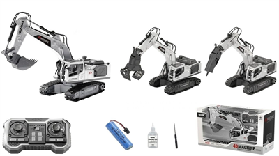 4D-E3 METAL DEĞİŞEBİLEN 3 BAŞLIKLI DUMAN ATAN İŞ MAKİNASI