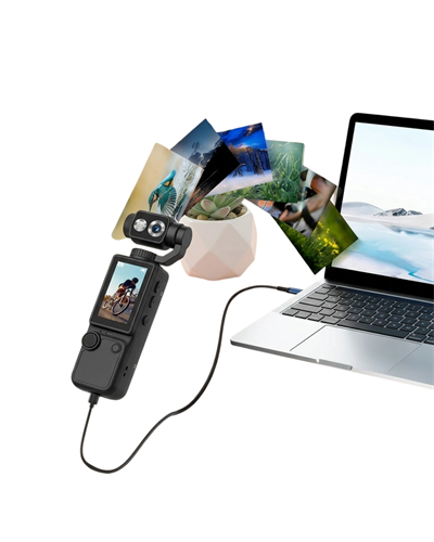 4K Aksiyon ve Vlog Kamera 2.0 İnç IPS Ekran Otomatik Odaklama ve Kompakt Tasarım