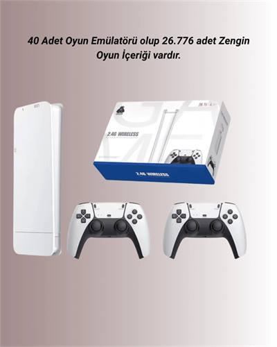 4K Destekli Bluetooth Retro Oyun Konsolu – M15 Modeli