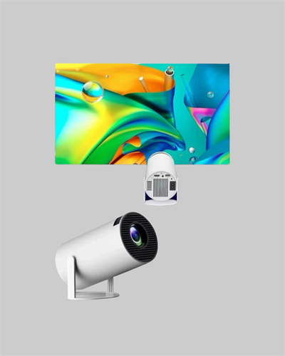 4K Destekli Full HD Projeksiyon Cihazı – 130 inç Geniş Ekran, WiFi ve HDMI Bağlantılı