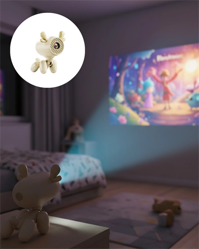 4K İçerik Destekli Akıllı Projeksiyon WiFi Bluetooth Android