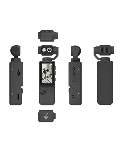 4K Ultra HD Vlog Kamera 2.0 İnç IPS Ekran ve Döner Lens Taşınabilir Aksiyon Kamera