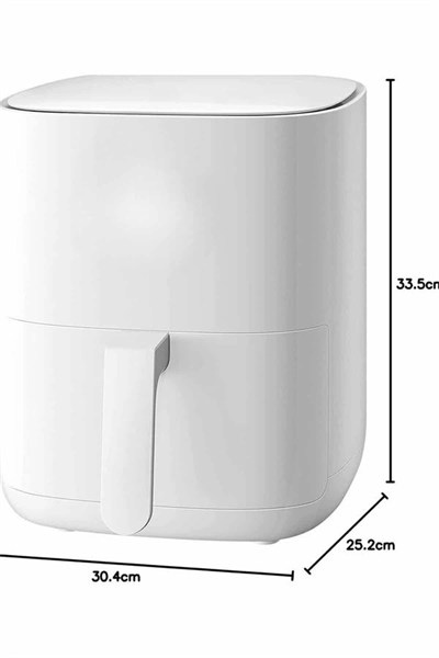 4L Airfryer Hazneli Hava Fritözü Yağsız Fritöz Taşınabilir Fırın İşlevi Gören Pratik