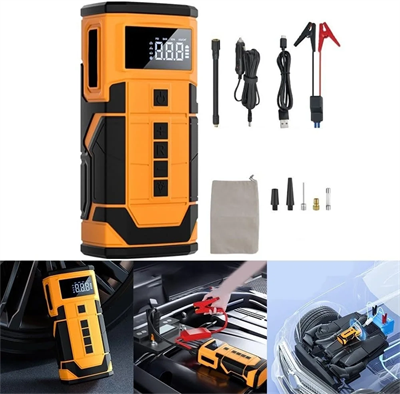 4in1 10.000mah Akü Takviyeli, Powerbanklı Reflektörlü Bx40