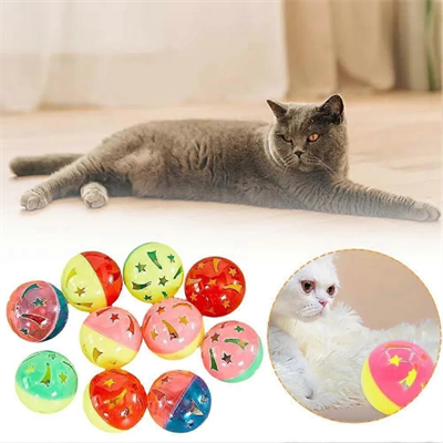 4lü Çıngıraklı Top Kedi Oyuncağı