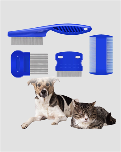 4’lü Kedi Köpek Tüy Temizleme Seti – Paslanmaz Çelik,Ergonomik ve Uzun Ömürlü