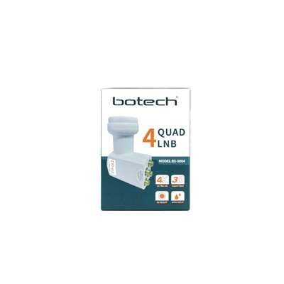 4lü Uydu Lnb Unıversal Quad Full Hd -  3d - 0.1db Rle-400 Bx40