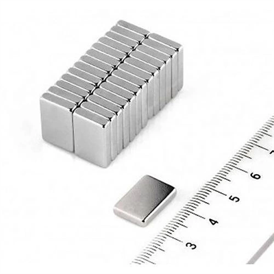 5 Adet 15x10x1.5 mm Köşeli Neodyum Mıknatıs N35 Magnet Dayanıklı Nikel Kaplama