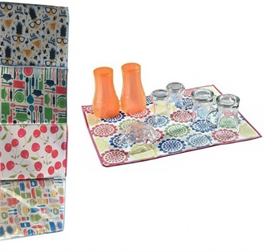 5 Adet Kurutmalık Mikrofiber Kurutma Bulaşık Altlığı