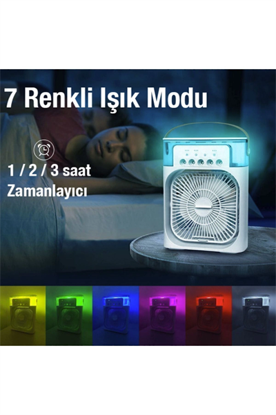 5 Çıkışlı Fanlı Ultrasonik Hava Nemlendirici, Oda Havasını Etkili Şekilde Nemlendirir