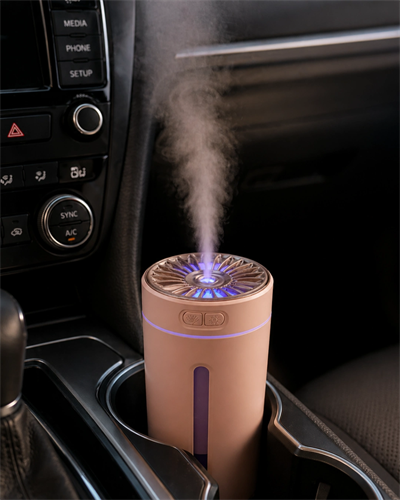 5 Esans Hediyeli RGB Işıklı Şarjlı Hava Nemlendirici Aroma Difüzörü