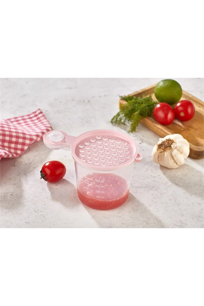 5 İn 1 Süzgeç - Huni - Limon Sıkacağı - Yumurta Akı Ayırıcı Hazneli Mutfak Aparatı