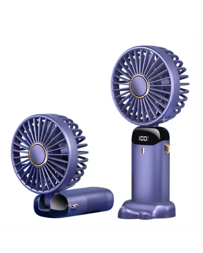 5 Kademeli Güçlü Üfleme Kapasiteli Taşınabilir Mini Fan