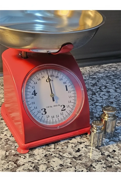 5 Kg Retro Nostalji Mutfak Tartısı Analog Terazi