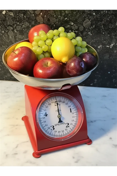 5 Kg Retro Nostalji Mutfak Tartısı Analog Terazi