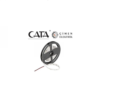 5 METRE CATA CT 4482 10 Çip İç Mekan Şerit Led Kırmızı 12V