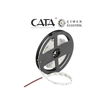 5 METRE CT 4480 Cata 10 Çip İç Mekan Şerit Led Beyaz 12V