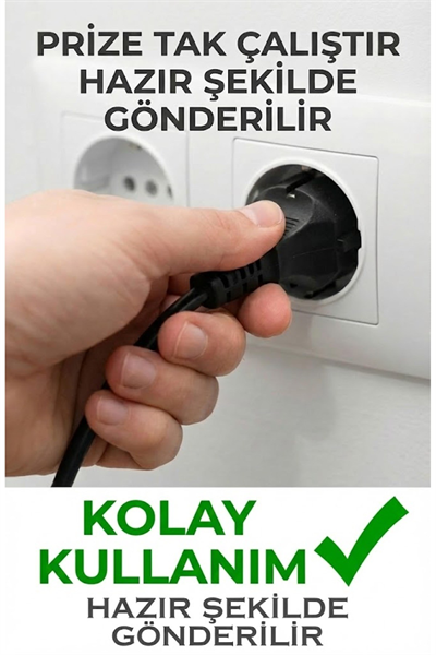 5 METRE Esnek Neon LED Şerit - 12V Dekoratif Ambiyans Aydınlatması TAK ÇALIŞTIR