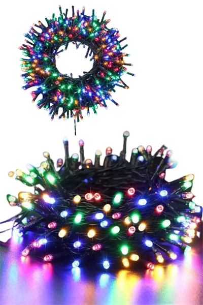 5 Metre Ampul LED Işık Renkli RGB Çok Renkli Led Aydınlatma