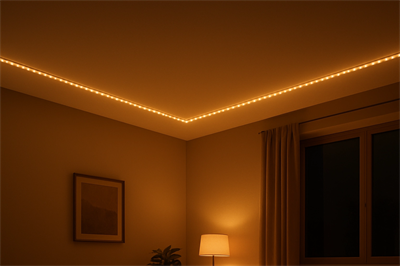 5 Metre CATA CT 4540 İç Mekan 12V 120 Ledli Şerit Led Amber
