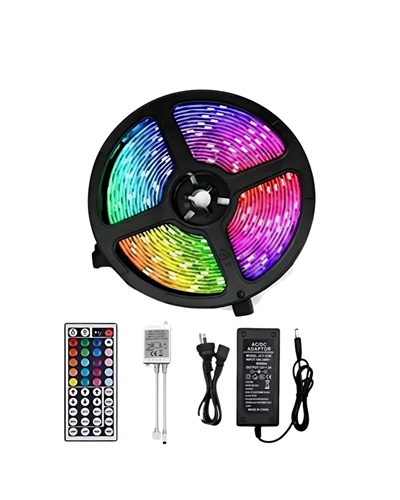 5 Metre RGB LED Şerit Kumandalı 5050 Renk Değiştiren LED Strip