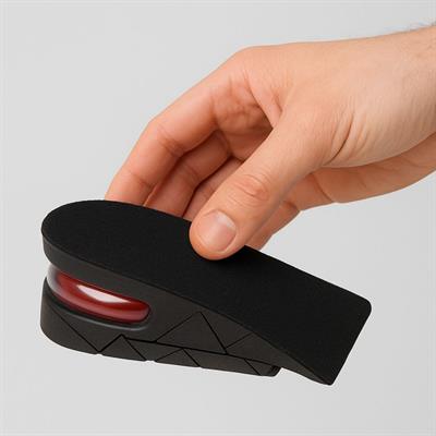 5 cm Boy Uzatıcı Silikon Ortopedik Topuk Tabanlık – Yüksek Konforlu Gizli Yükseltici Ped (Unisex) (3936)