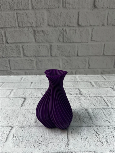 5 cm Mor Kalp Formlu Mini Vazo Modern Mini Dekor Ürünü